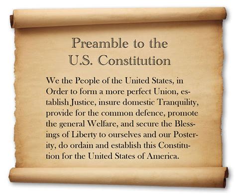 preamble of the constitution words.